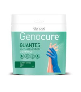 GENOCURE GUANTES dermatológicos nitrilo T-M/7 2uni