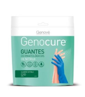 GENOCURE GUANTES dermatológicos nitrilo T-L/8 2uni