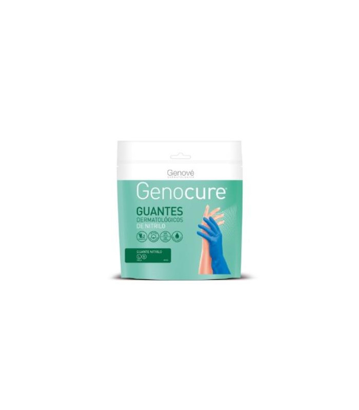 GENOCURE GUANTES dermatológicos nitrilo T-L/8 2uni