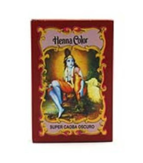 HENNA POLVO SUPER CAOBA OSCURO 100gr.
