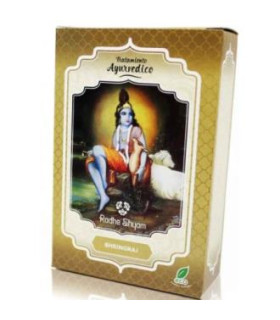 TRATAMIENTO CAPILAR AYURVEDICO BHRINGRAJ 100gr ECO