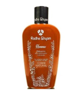 BALSAMO ACONDICIONADOR HENNA COLOR COBRE 250ml.