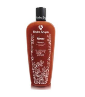 BALSAMO ACONDICIONADOR HENNA COLOR CAOBA 400ml.