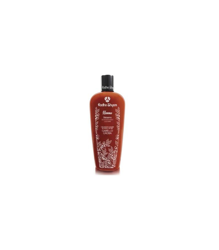 BALSAMO ACONDICIONADOR HENNA COLOR CAOBA 400ml.