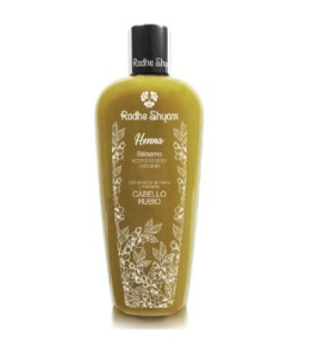 BALSAMO ACONDICIONADOR HENNA COLOR RUBIO 400ml.