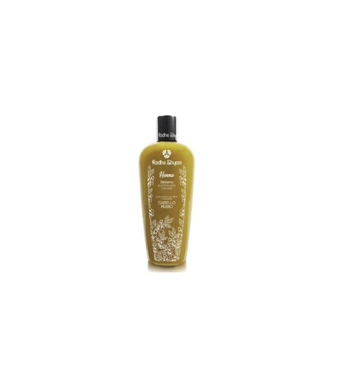 BALSAMO ACONDICIONADOR HENNA COLOR RUBIO 400ml.