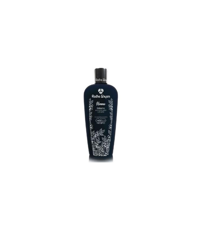 BALSAMO ACONDICIONADOR HENNA COLOR NEGRO 400ml.
