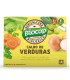 CALDO DE VERDURAS 6cubitos. BIO
