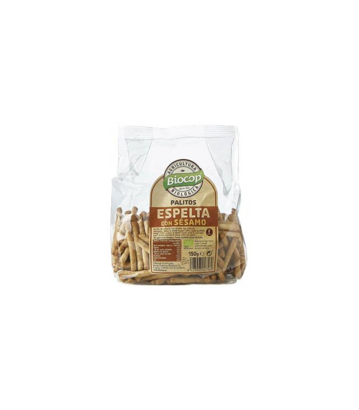 PALITOS DE ESPELTA con sesamo 150gr. BIO