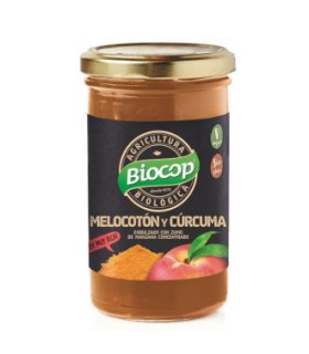 COMPOTA DE MELOCOTON Y CURCUMA 265gr. BIO
