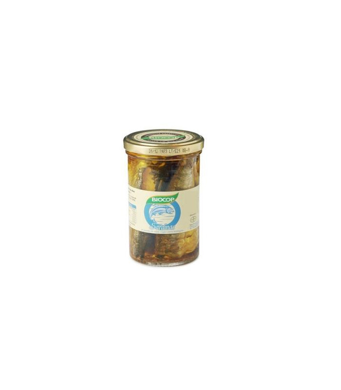 SARDINAS 195 gr BIO