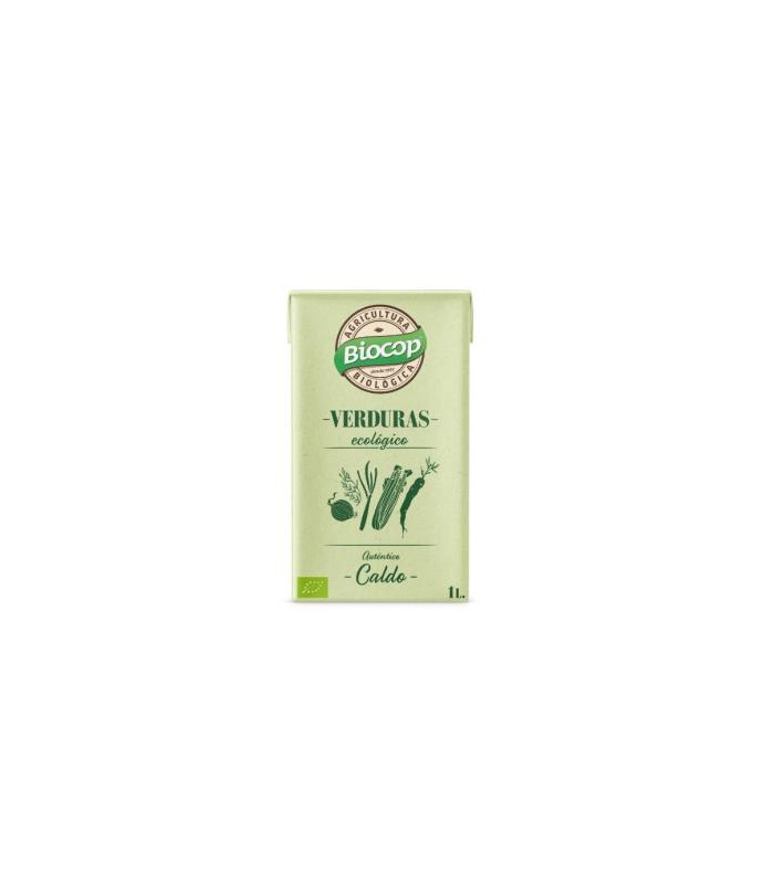 CALDO DE VERDURAS AUTENTICO  tetrabrick 1lt BIO