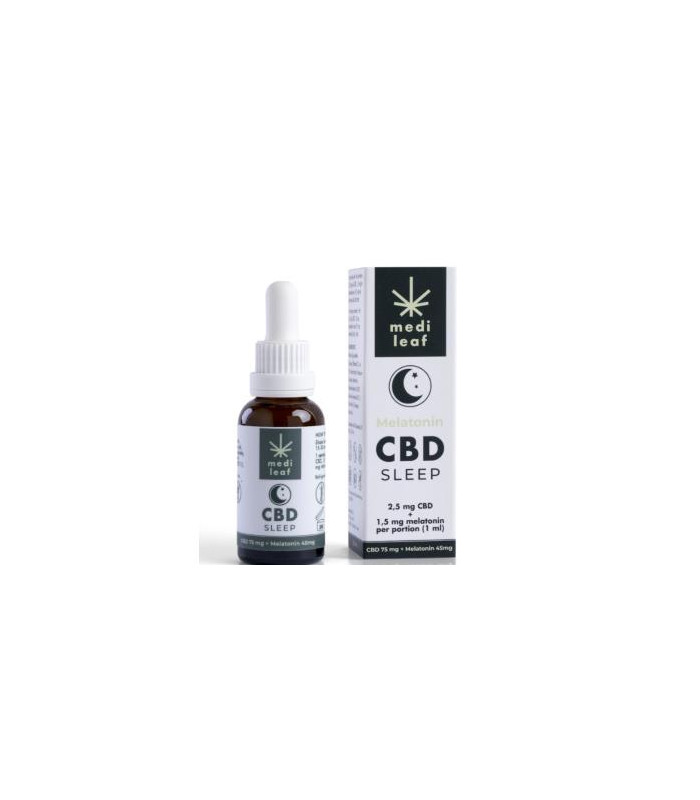 MEDILEAF CBD SLEEP con melatonina 30ml