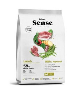 DIBAQ SENSE cordero perro adulto mini 2kg. SG