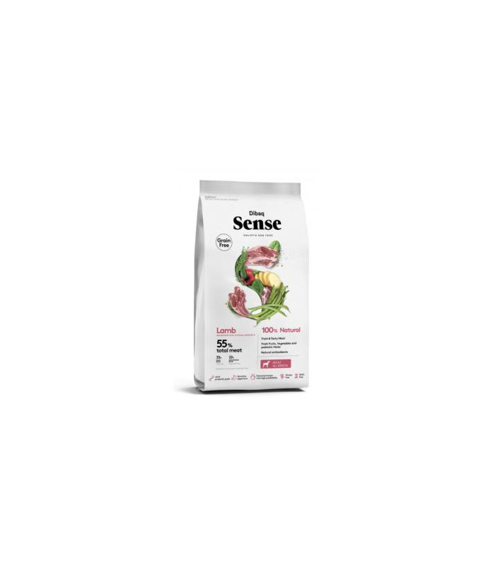 DIBAQ SENSE cordero perro adulto 12kg. SG