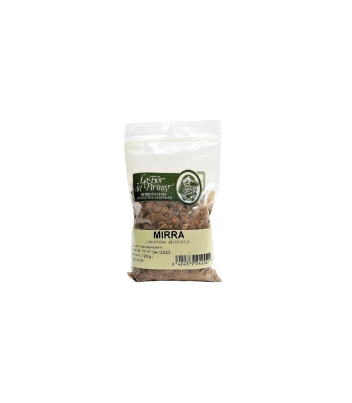 HIERBA MIRRA resina trozos 120gr.