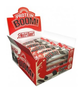 PROTEIN BOOM barritas cookies and cream 24ud.
