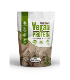 VEGAN PROTEIN vainilla-cookies bolsa 480gr.