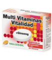 VALLESOL MULTIVITAMINAS+GINSENG 24comp