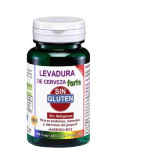 LEVADURA DE CERVEZA FORTE sin gluten 45cap.