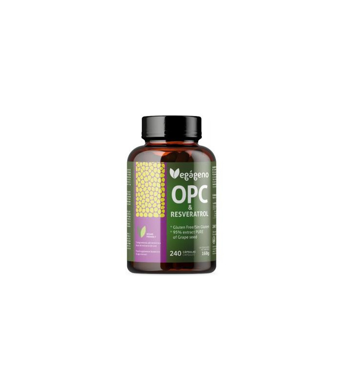 OPC semilla uva-resverastrol 40 cap.
