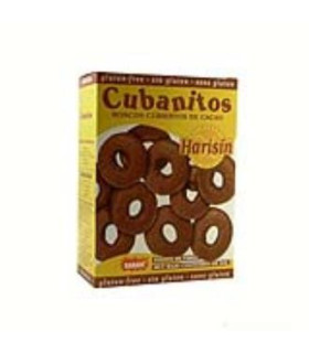 ROSCOS CUBANITOS cubiertos de cacao 150gr. S/G