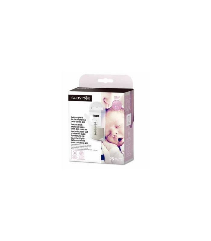 BOLSA ALMACEN LECHE MATERNA 25 unidades