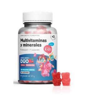 SENDA KIDS MULTIVITAMINAS Y MINERALES 60gummies.