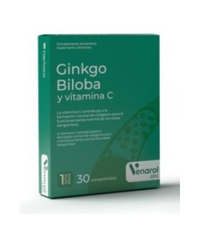 VENAROL GINKGO BILOBA+VIT. C 30comp.