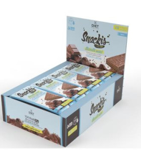 DIET PRIME  SNACKIS COMPLEAT barrita maxi choco leche 12 uds