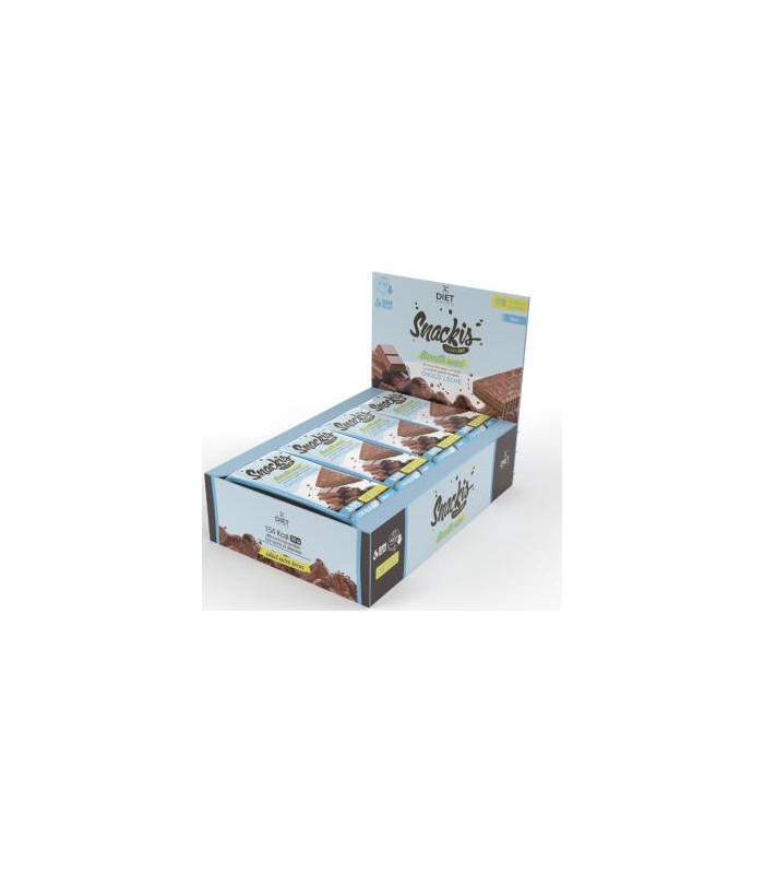 DIET PRIME  SNACKIS COMPLEAT barrita maxi choco leche 12 uds