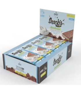 DIET PRIME SNACKIS COMPLEAT barrita maxi yogur 12 uds