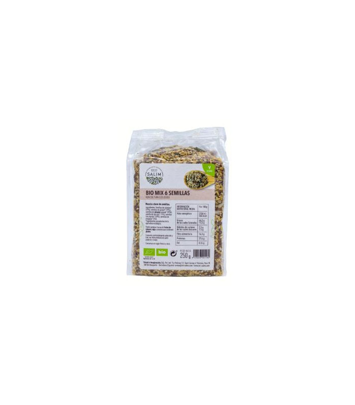BIO MIX 6 SEMILLAS 250gr. BIO VEGAN