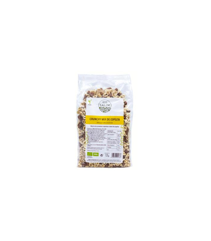 CRUNCHY MIX DE ESPELTA  muesli 125gr BIO