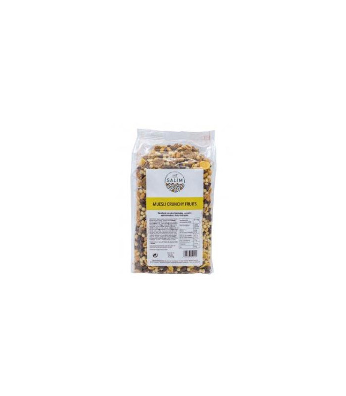 MUESLI CRUNCHY FRUITS 250gr.