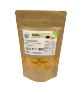 CURCUMA Y PIMIENTA en polvo 200gr. BIO VEGAN