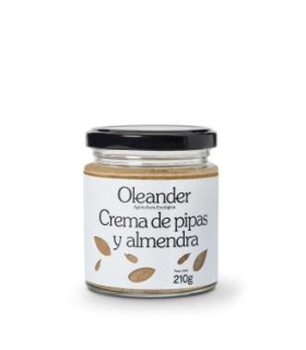 CREMA DE PIPAS Y ALMENDRAS 210gr. BIO SG