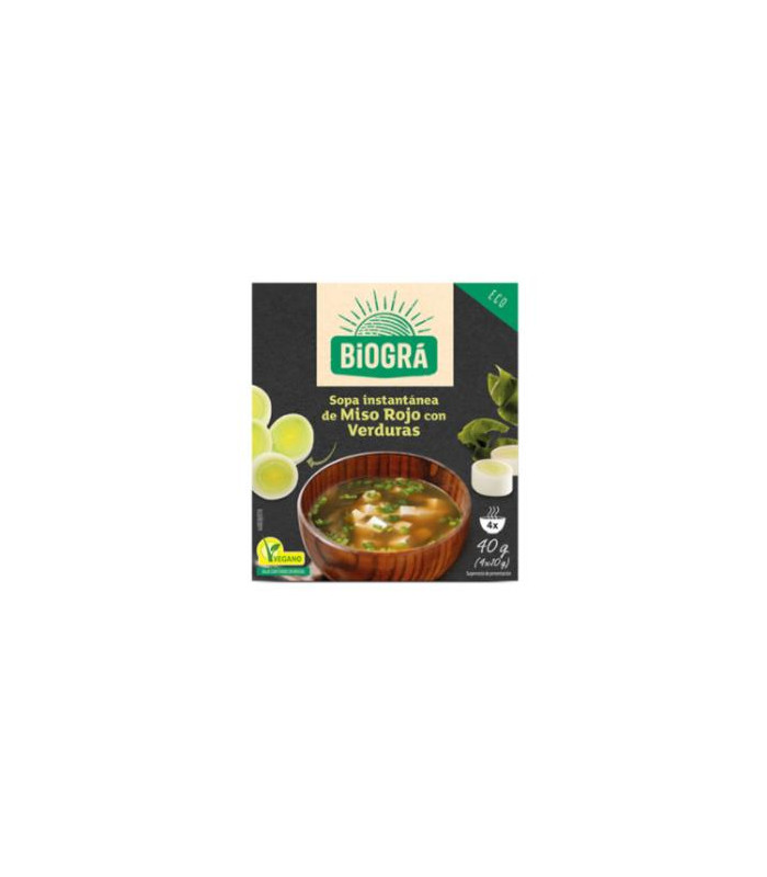 SOPA MISO con verduras 4sbrs. BIO
