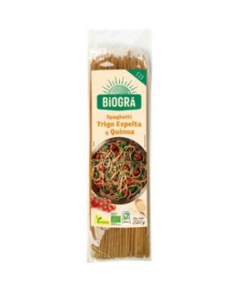 ESPAGUETI de espelta y quinoa 250 gr BIO