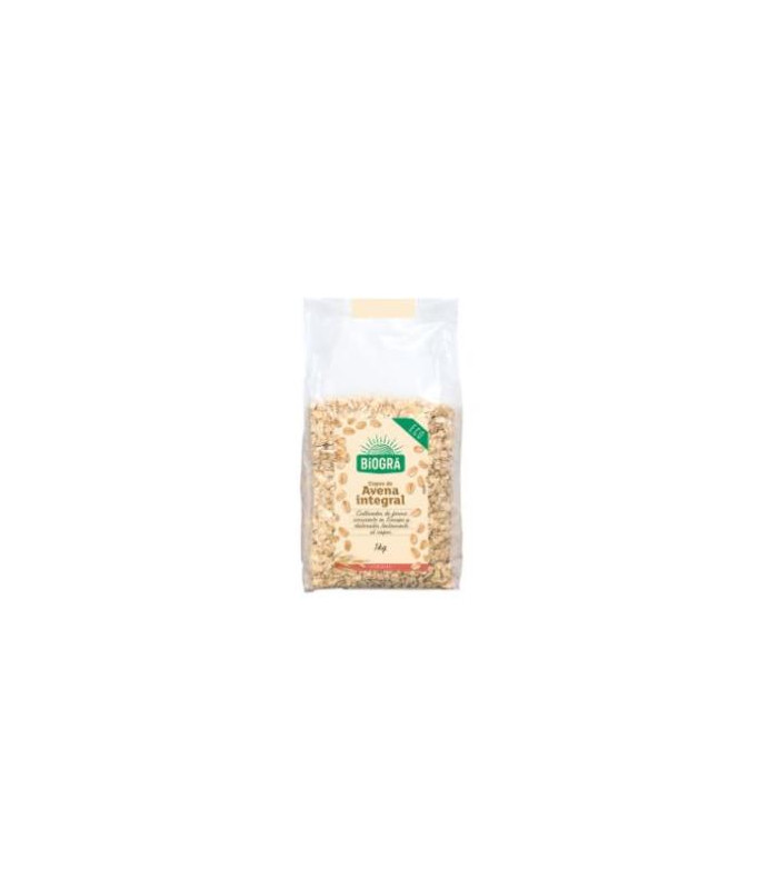 COPOS DE AVENA gruesos integrales 1kg. BIO