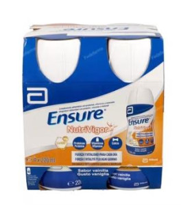 ENSURE NUTRIVIGOR vainilla 4x220ml.