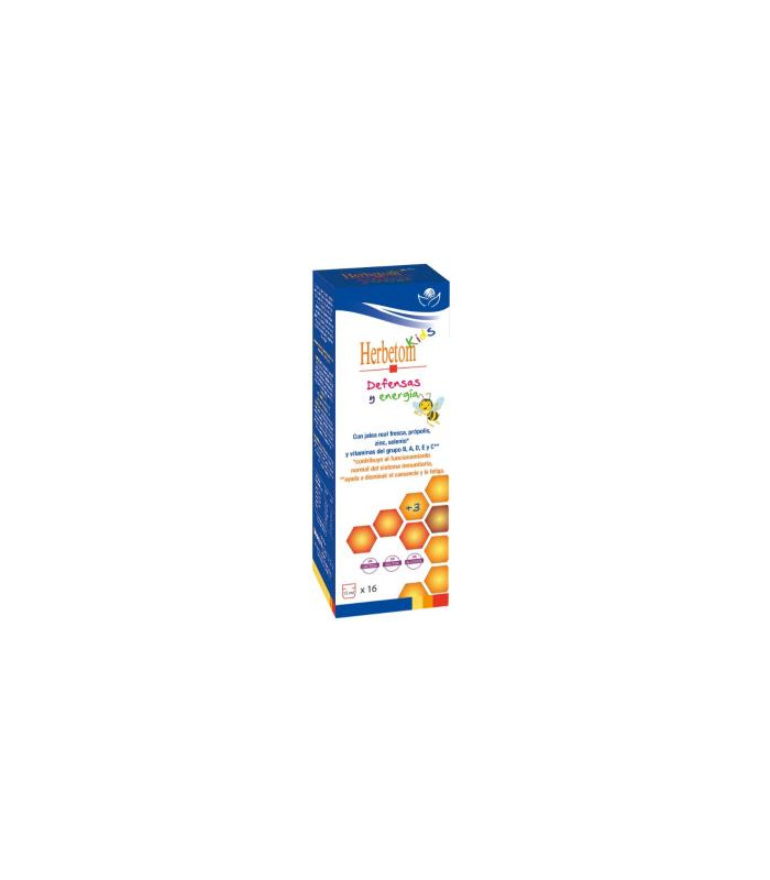 HERBETOM KIDS defensas y energia jarabe 250ml.