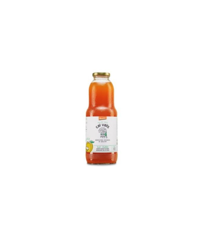 ZUMO DE MANZANA sin filtrar 1lt. DEMETER