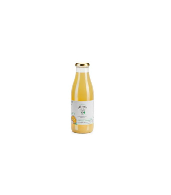 LIMONADA CON MANZANA sin azucar añadido 750 ml ECO