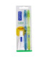PACK VITIS SUAVE 2 cepillos + pasta blanq. 15ml.