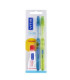 PACK VITIS MEDIO 2cepillos + pasta anticaries 15ml