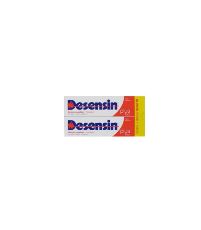 PACK DUPLO DESENSIN PLUS pasta dental 2x150ml.