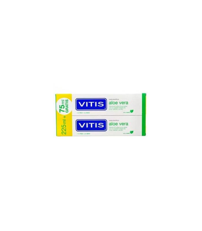 PACK VITIS ALOE DUPLO pasta dental 2x150ml.