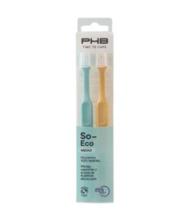 PHB CEPILLO DENTAL ADULTO TIME TO CARE  MEDIO 2 UN