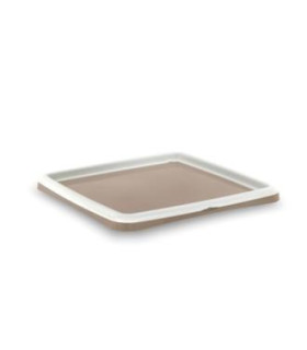 BANDEJA SANITARIA L + 2 empapadores 59X89X4cm